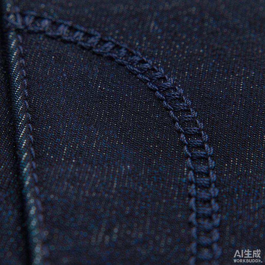 Tonal back-pocket embroidery