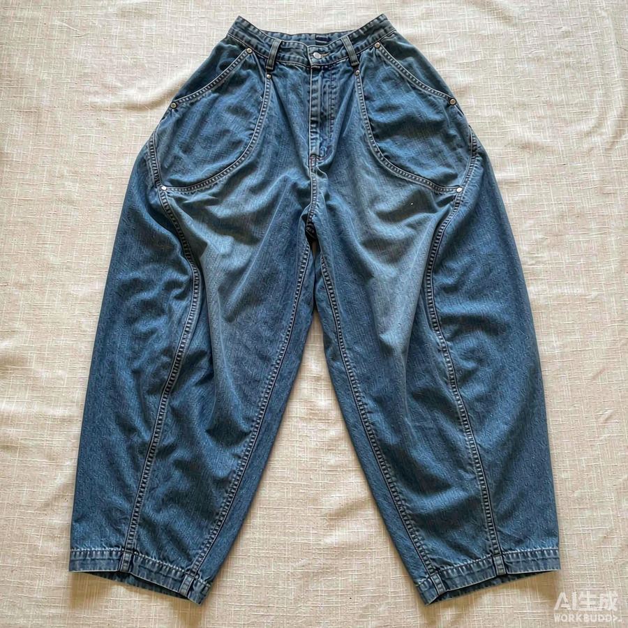 Relaxed & Wide (宽松阔腿牛仔裤)